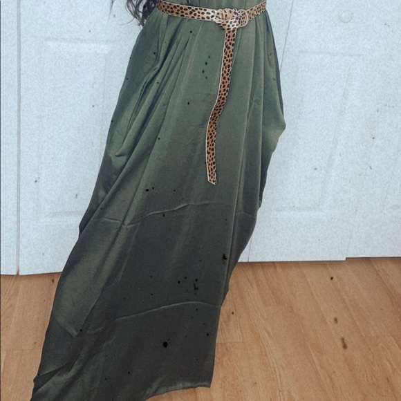 Green maxi dress - Picture 5 of 7